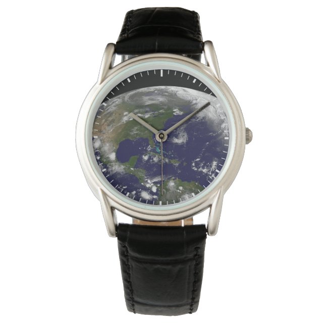 地球の熱帯嵐。 腕時計 (正面)