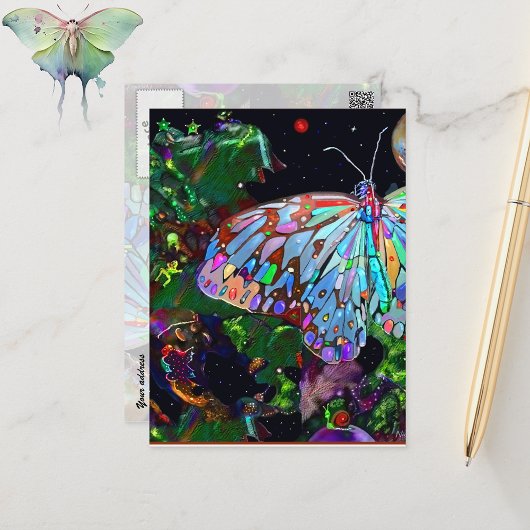 地球の生物 ポストカード