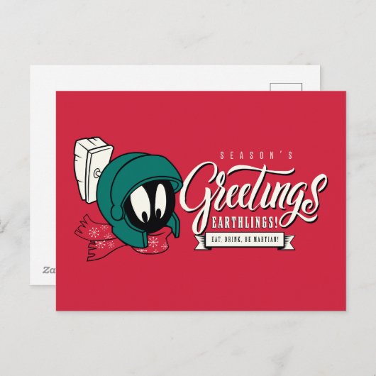 地球の皆さん、季節のご挨拶！ シーズンポストカード (正面/裏面)