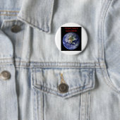 地球の破壊から救え。宇宙など忘れてしまえ 缶バッジ (インサイチュ)