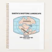 地球の移り変わる景観3畳紀 プランナー手帳 (正面)