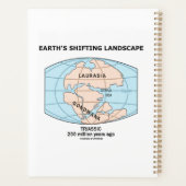 地球の移り変わる景観3畳紀 プランナー手帳 (裏面)