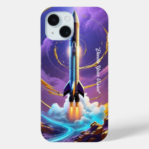 「地球の空を越えて」 iPhone 15ケース