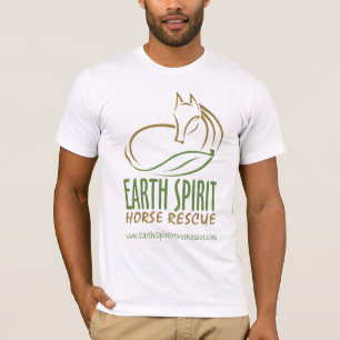 地球の精神の馬の救助- Tシャツ