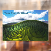 地球の緑の丘 ウィンドウサイン (シート2)