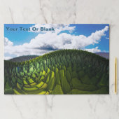 地球の緑の丘 ペーパーパッド (インサイチュ)