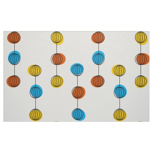 地球の線（大） ファブリック (ファットクウォーター)