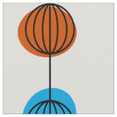 地球の線（大） ファブリック (クローズアップ)