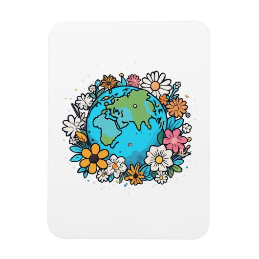 地球の美 マグネット (縦)