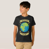 地球の自転が私の日を科学Teeにする Tシャツ (正面フル)