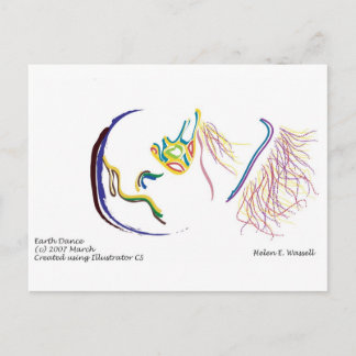 地球の舞踏 ポストカード