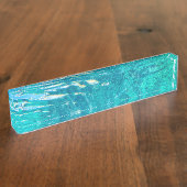 地球の色シリーズ_UNDER WATER_ デスクネームプレート (側面)