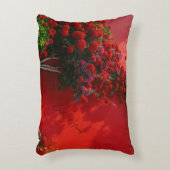 地球の花のアクセント枕 アクセントクッション (正面(垂直))