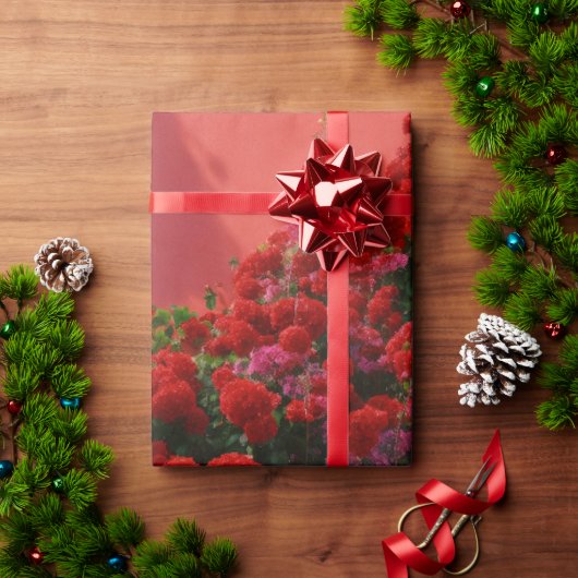 地球の花束ラッピングペーパー ラッピングペーパー (クリスマスギフト)
