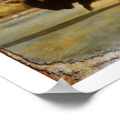 地球の落下 ポスター (角)