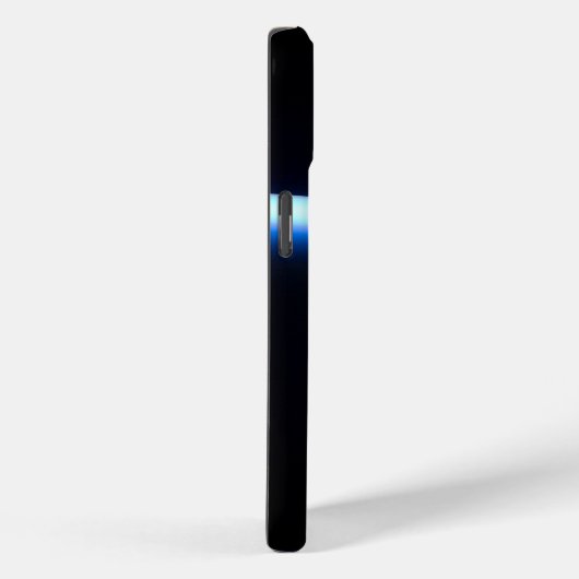 地球の薄い大気の線とギビングの月 Case-Mate iPhoneケース (裏面 / 右)