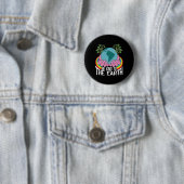 地球の虹の自然環境に優しい 缶バッジ (インサイチュ)