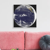 地球の衛星観測 キャンバスプリント (インサイチュ (リビング))