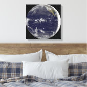 地球の衛星観測 キャンバスプリント (インサイチュ (寝室))