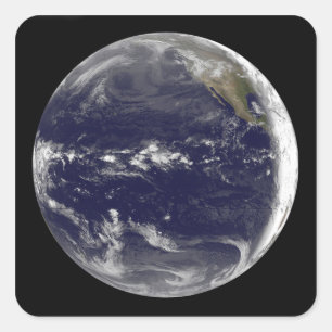 地球の衛星観測 スクエアシール