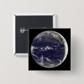 地球の衛星観測 缶バッジ (正面&裏面)
