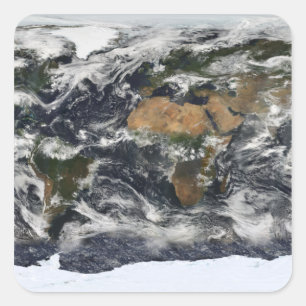 地球の詳細な衛星観測 スクエアシール