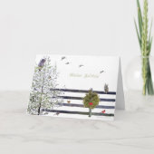 地球の豊かさ:冬至の季節のグリーティングカード シーズンカード (正面)