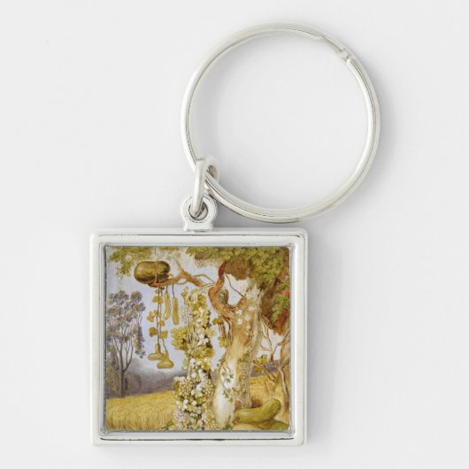 地球の豊饒 キーホルダー (正面)