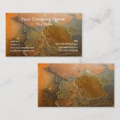 地球の質の名刺 名刺 (正面/裏面)