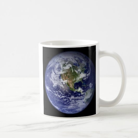 地球の軽いコーヒー・マグ コーヒーマグカップ (右)