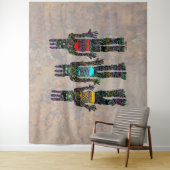 地球の風と火 タペストリー (インサイチュ)