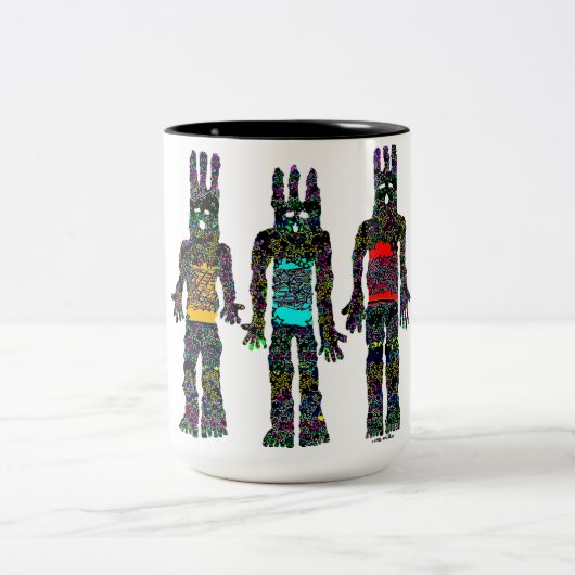 地球の風と火 ツートーンマグカップ (中央)