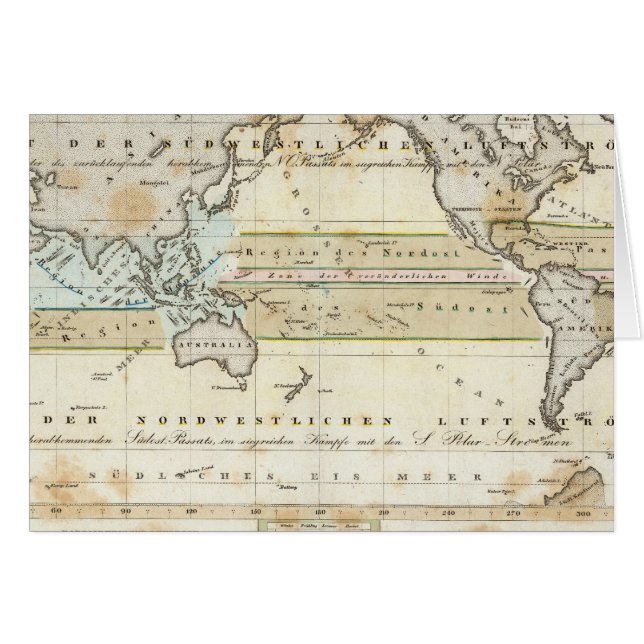 地球の風図 (正面横)