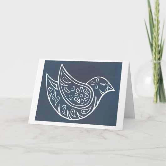 地球の鳥の平和 シーズンカード (正面)