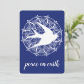 地球の鳩の曼荼羅の休日カードの平和 シーズンカード (スタンド正面)