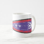 "地球の…そして宇宙中の平和"のマグ コーヒーマグカップ (正面右)