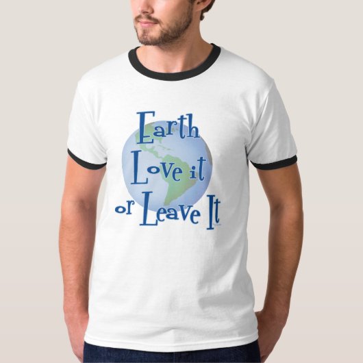 地球のTシャツ Tシャツ (正面)