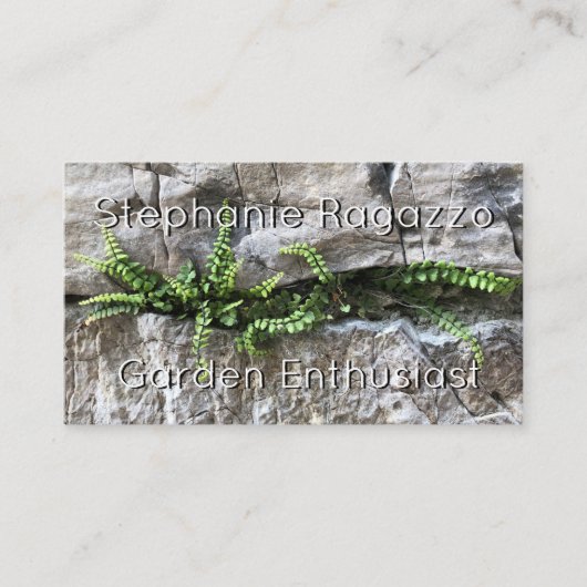 地球はっきりしたを生命に導くデザイン 名刺 (正面)