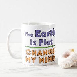 地球はフラットコーヒーマグ コーヒーマグカップ