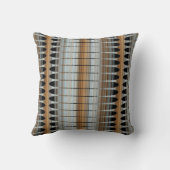 地球はペルーの配列の綿の装飾用クッションにある調子を与えます クッション (裏面)