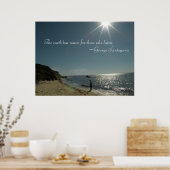 地球はポスターの人々のための音楽を持聞っている ポスター (キッチン)