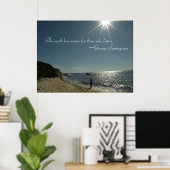 地球はポスターの人々のための音楽を持聞っている ポスター (ホームオフィス)