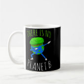 地球は一つ、替えがききません Funny Earth Day 2022 コーヒーマグカップ (左)