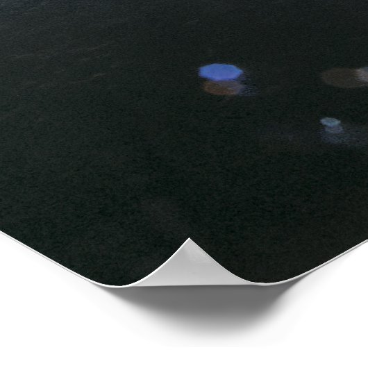 地球は宇宙 ポスター (角)