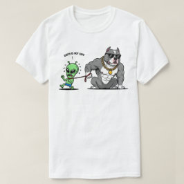地球は安全じゃない Tシャツ