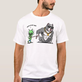 地球は安全じゃない Tシャツ
