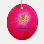 地球は幻想だ セラミックオーナメント (左)