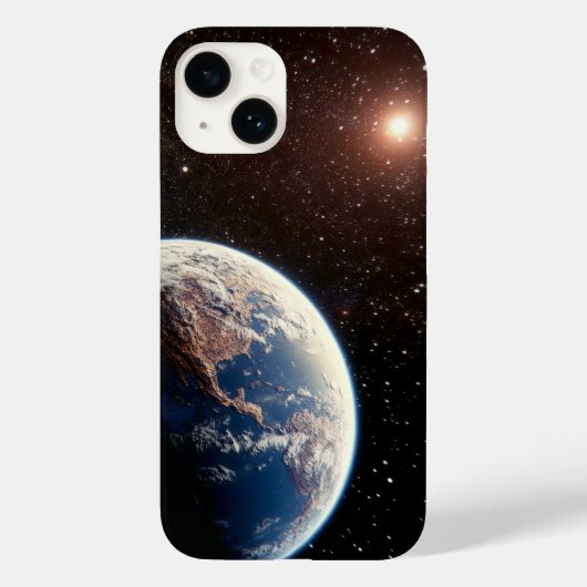地球は我が家 Case-Mate iPhoneケース (裏面)