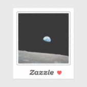 地球は月面地平線の上に上昇する。 シール (シート)