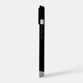 地球は月面地平線の上に上昇する。 iPhone 15ケース (左側面)